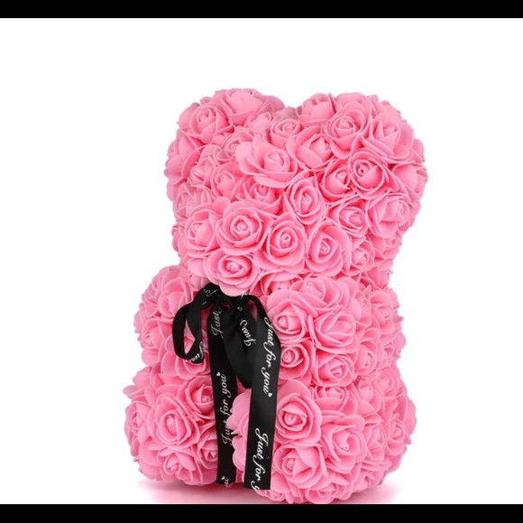 Belle Fleur rose bears - Picture 1 of 4